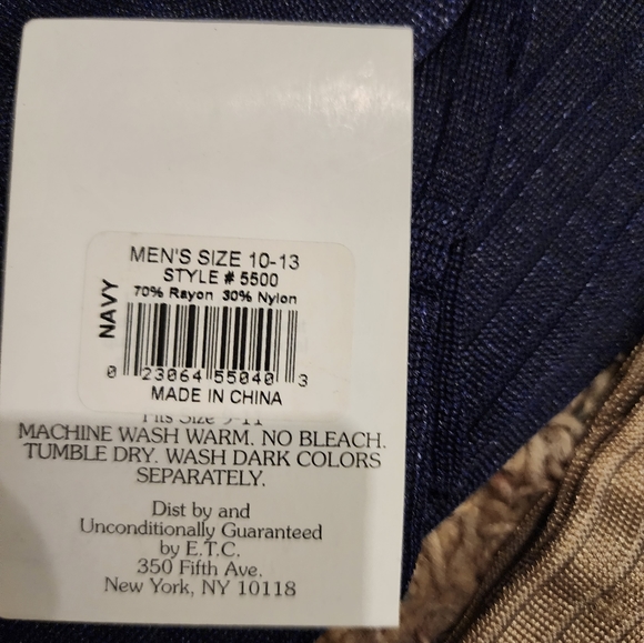 Men's dress socks - size 10-13 - Picture 2 of 4